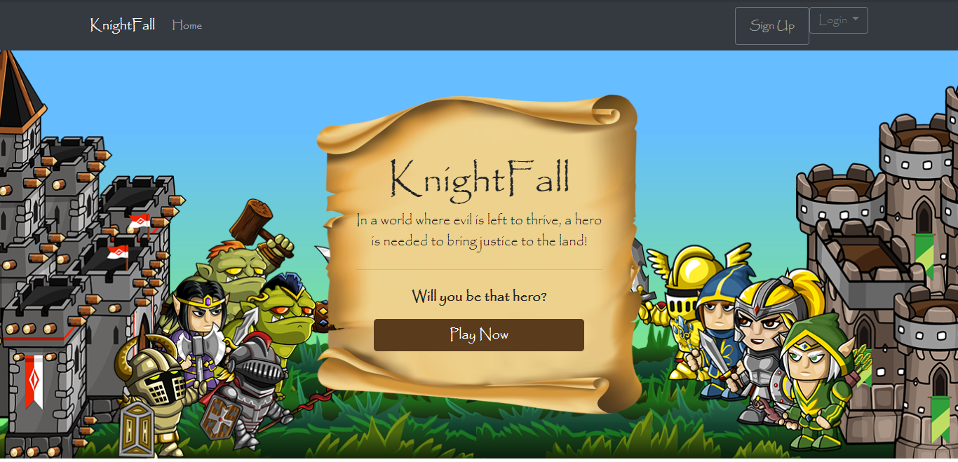 Knightfall Homepage
